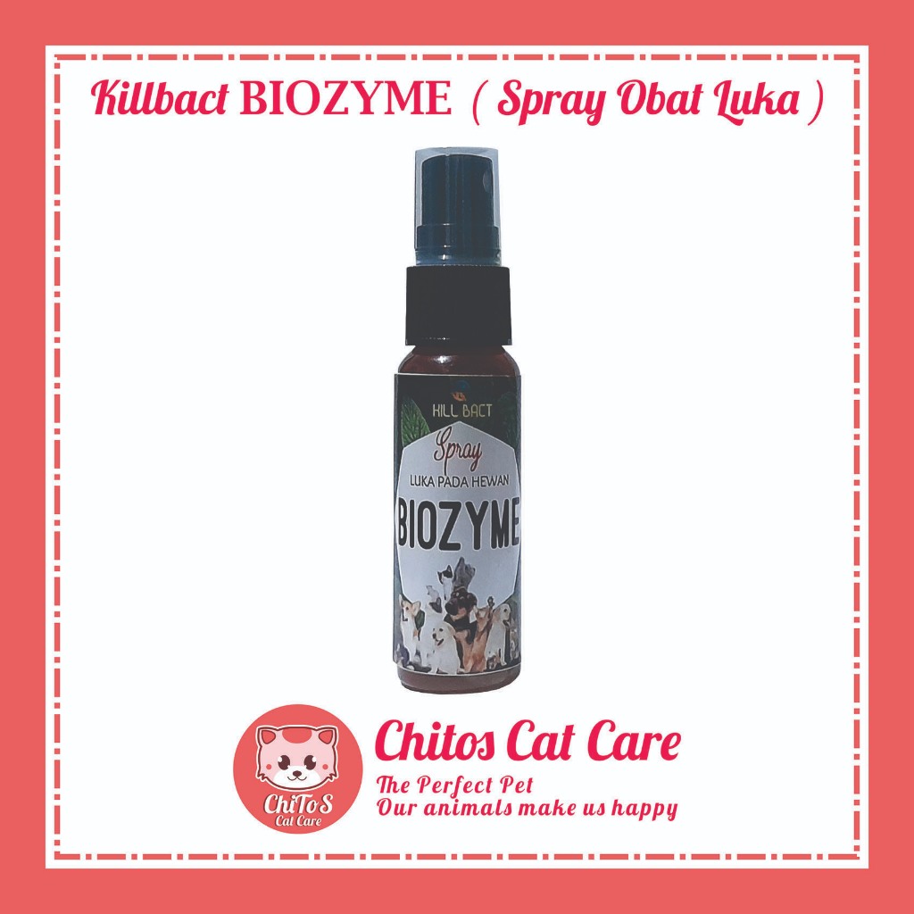 BIOZYME SPRAY OBAT LUKA KUCING 30ML