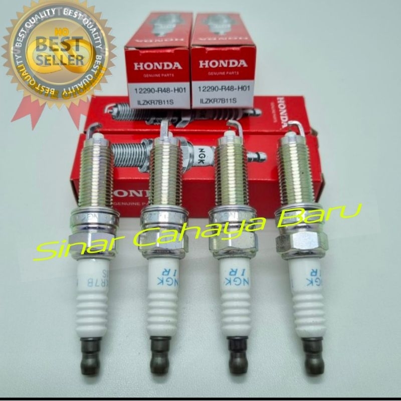 Busi Iridium Honda Crv Civic Jazz Rs Original 4Pc