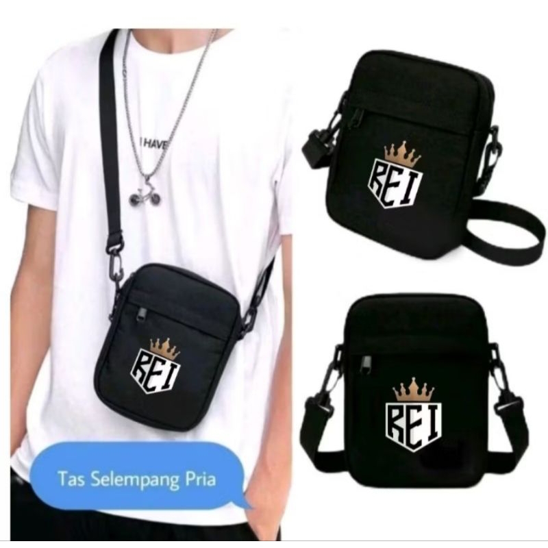 Tas Selempang Slingbag Pria Wanita Rei Mahkota
