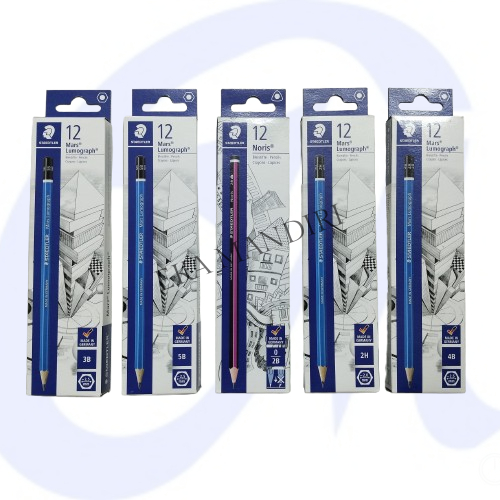 

STAEDLER PENSIL 2B, 2H, 3B, 4B, 5B, HB