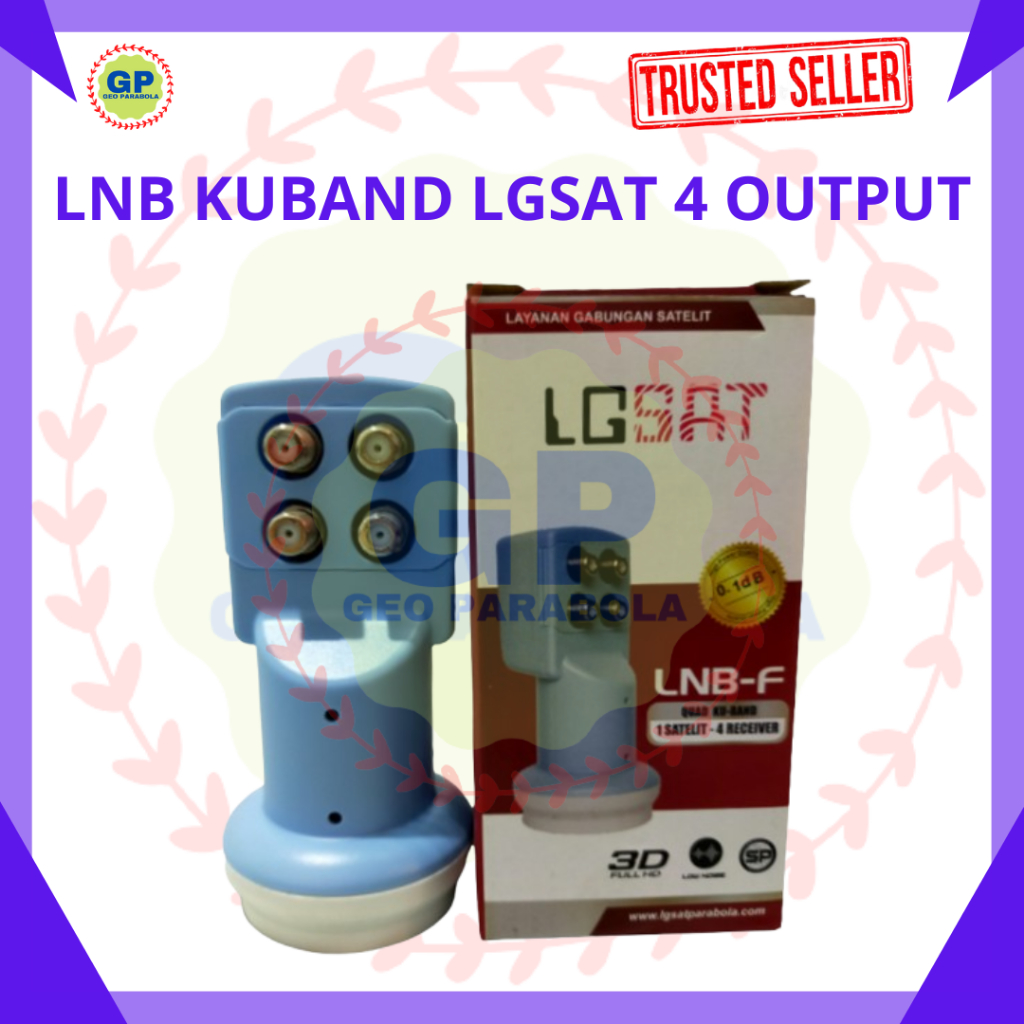 LNB KUBAND 4 RECEIVER MERK LG SAT KUALITAS TERBAIK