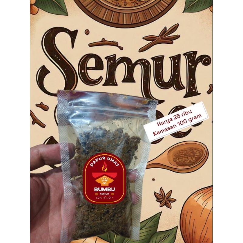 

Bumbu Semur Basah Siap Saji Kemasan 100gram