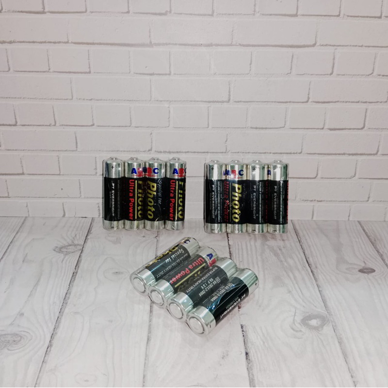 BATERAI ABC HITAM AA R6P - ABC