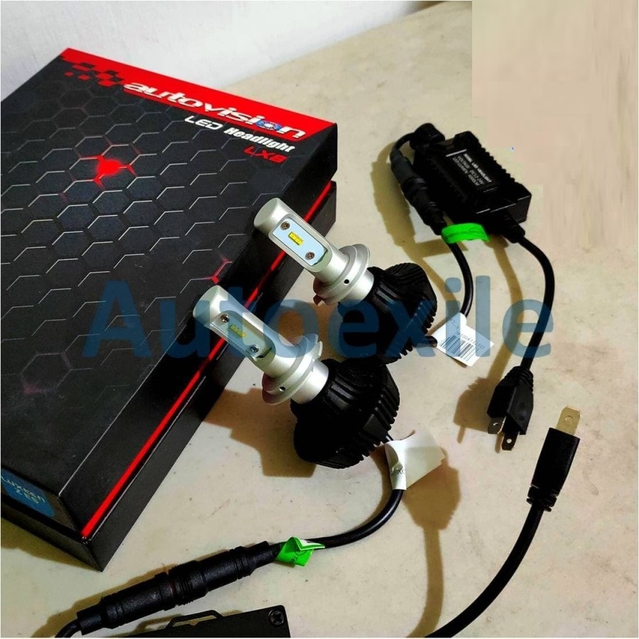 Autovision LX8 LED H7 25W 6500K Putih Lampu Mobil Captiva Trailblazer Trax Everest Fiesta Santa Fe