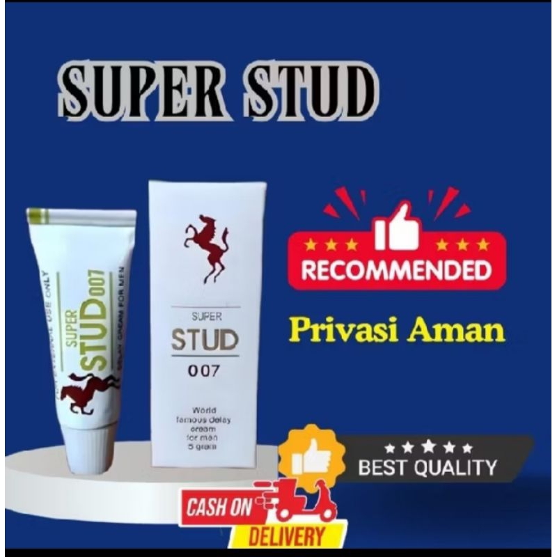 Stud 007 Obat Kuat oles krim kuat Tahan Lama berhubungan pria lelaki pria Ampuh Pembed4r  asli origi