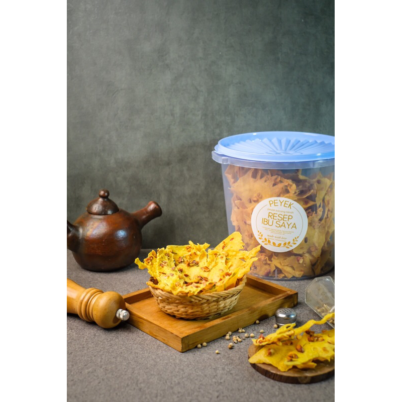 

Peyek resep ibu saya