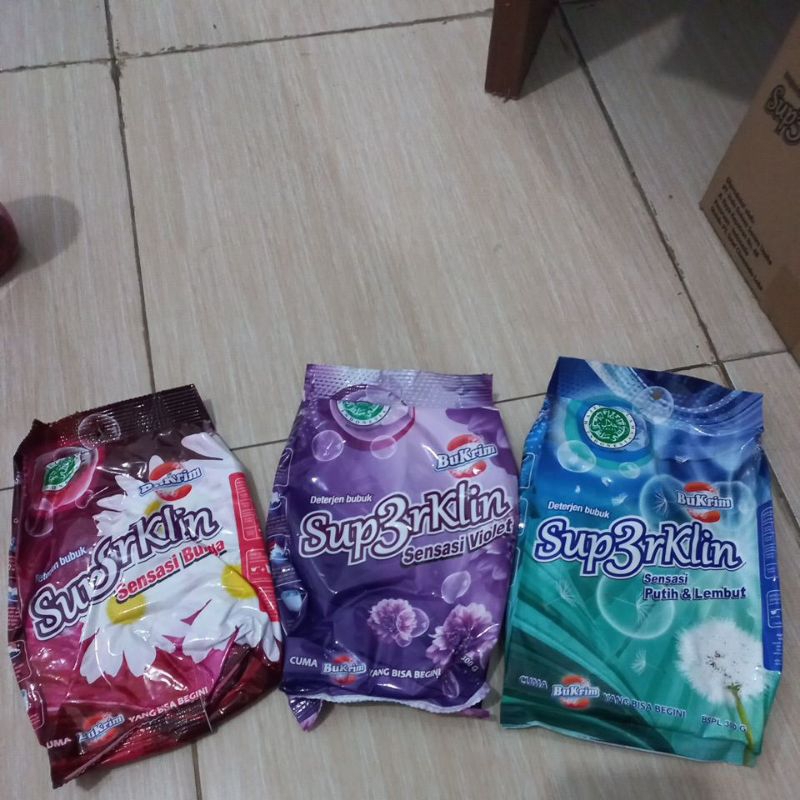 bukrim detergent bubuk