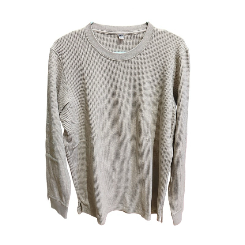 Preloved Waffle Sweater Uniqlo