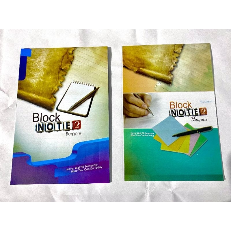 

BLOCK NOTE BERGARIS