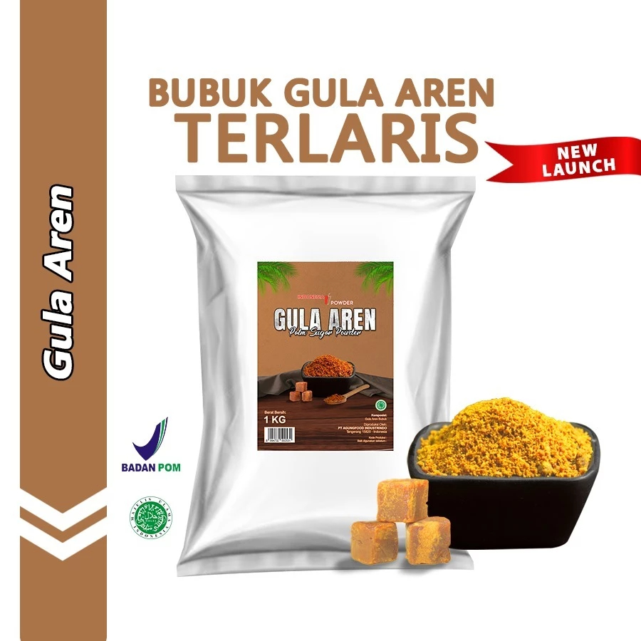 

Gula Aren Premium Bubuk 1 Kg / Palm Sugar Gula Semut Organik