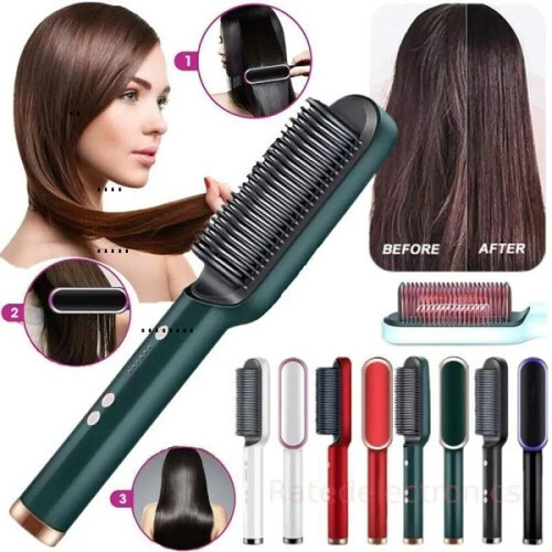 Viral FH909 Sisir Pelurus Rambut Straight Comb Hair Stylist FH909 - ET
