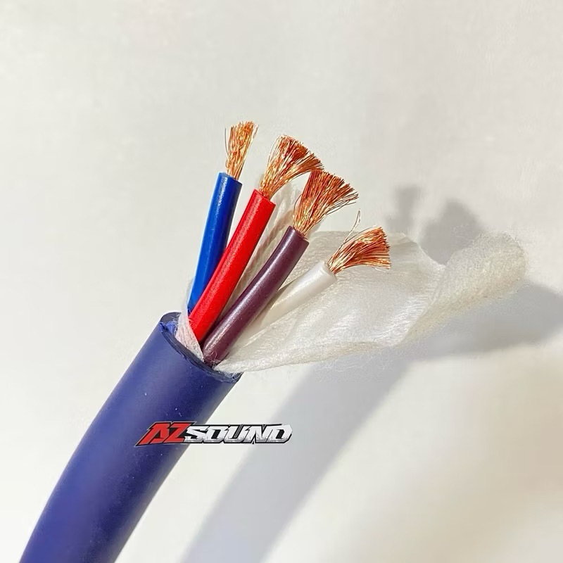 Kabel Spiker SPL AUDIO 4x2,5mm Tembaga Original Sultan Class Tahan di Lewati Truk