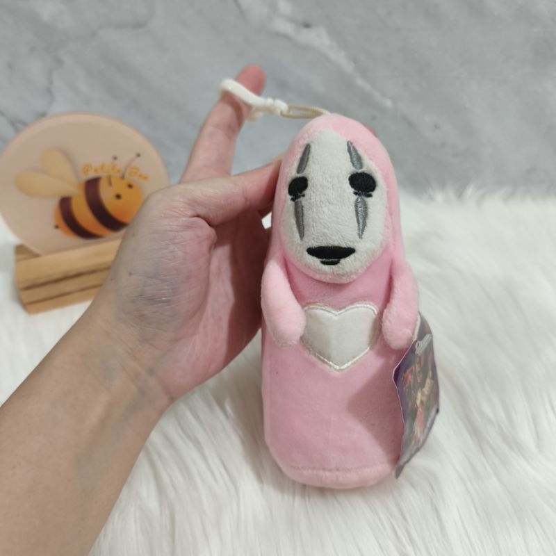 Ganci Bagcharm No Face Pink Love Kaonashi Spirited Away Original Studio Ghibli Sun Arrow