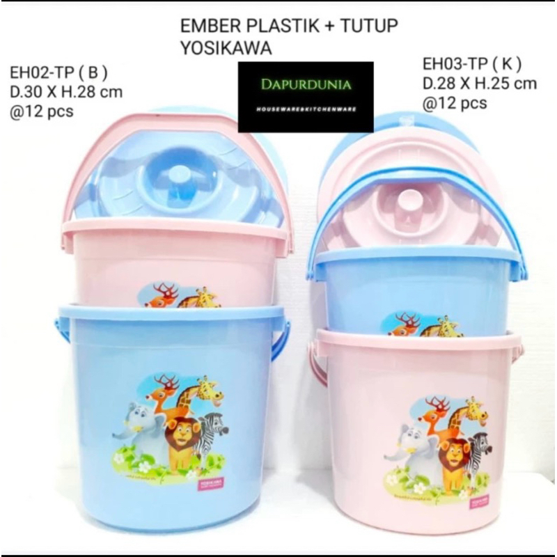 ember plastik yoshikawa ( besar / sedang )