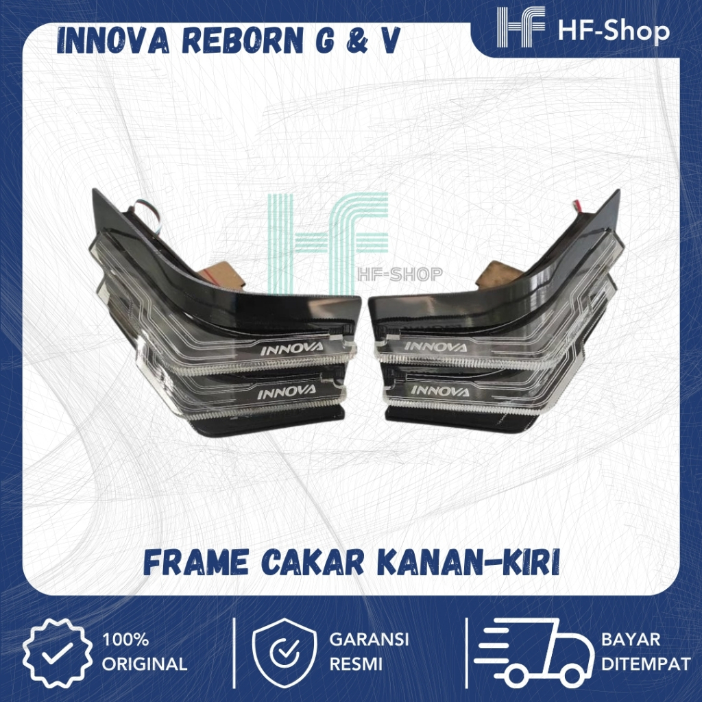 CAKAR - Slim Frame Innova Reborn G V | Custom Headlamp Innova Reborn Model Cakar – Lampu Depan Mobil