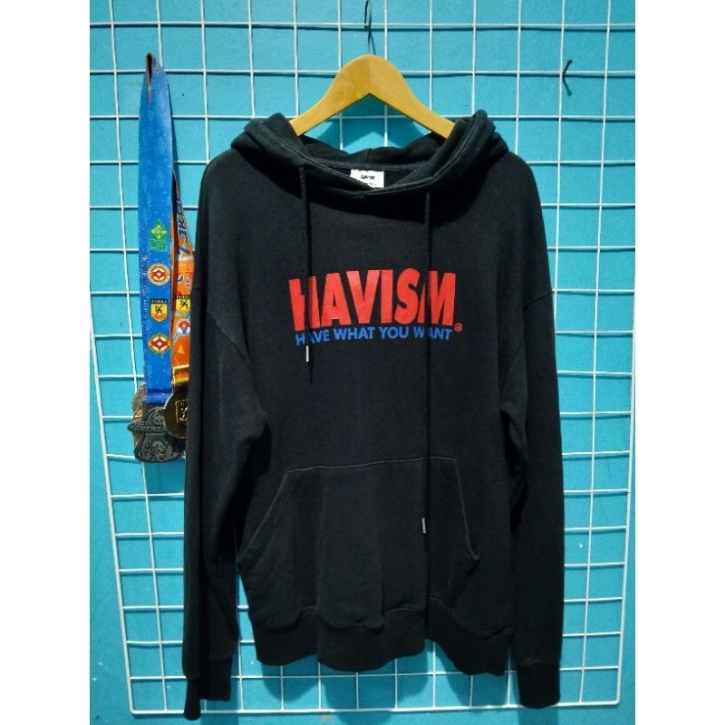 Hoodie Havism official tag.
