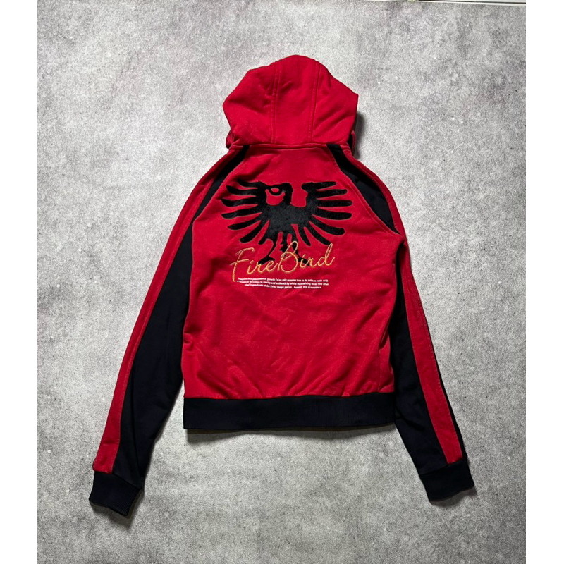 Hoodie Zipper Evisu Fire bird