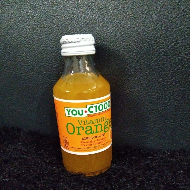 

You C1000 140ml botol kaca 140 ml khusus instan you c 1000