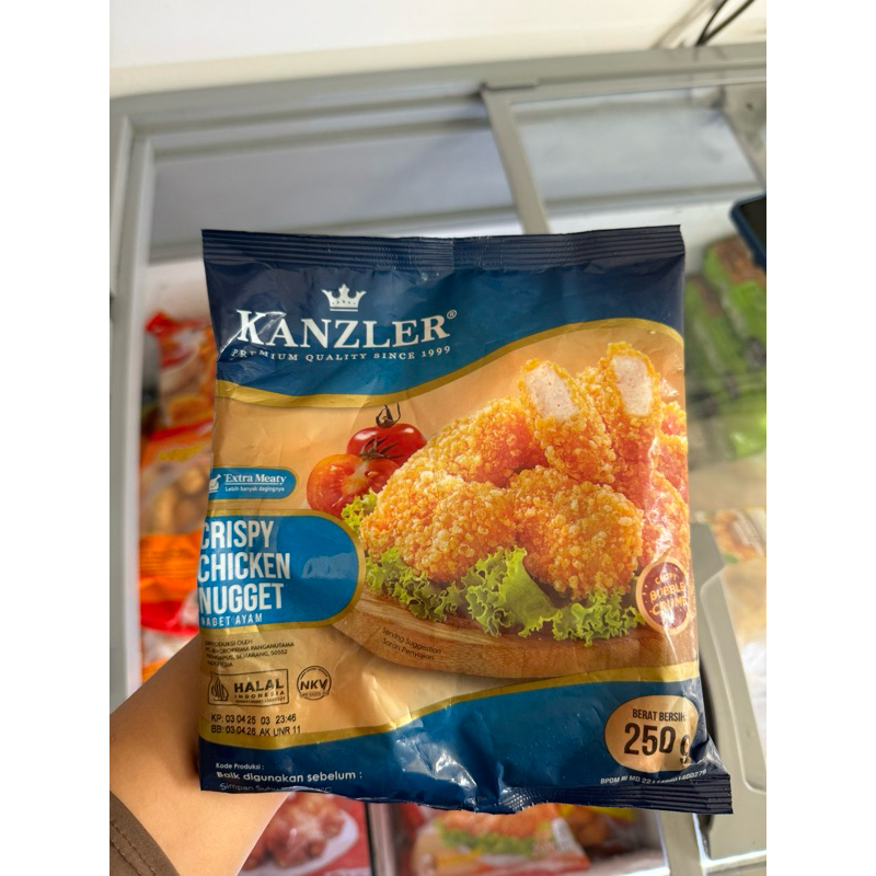 

Nugget Kanzler Chrispy 250gr