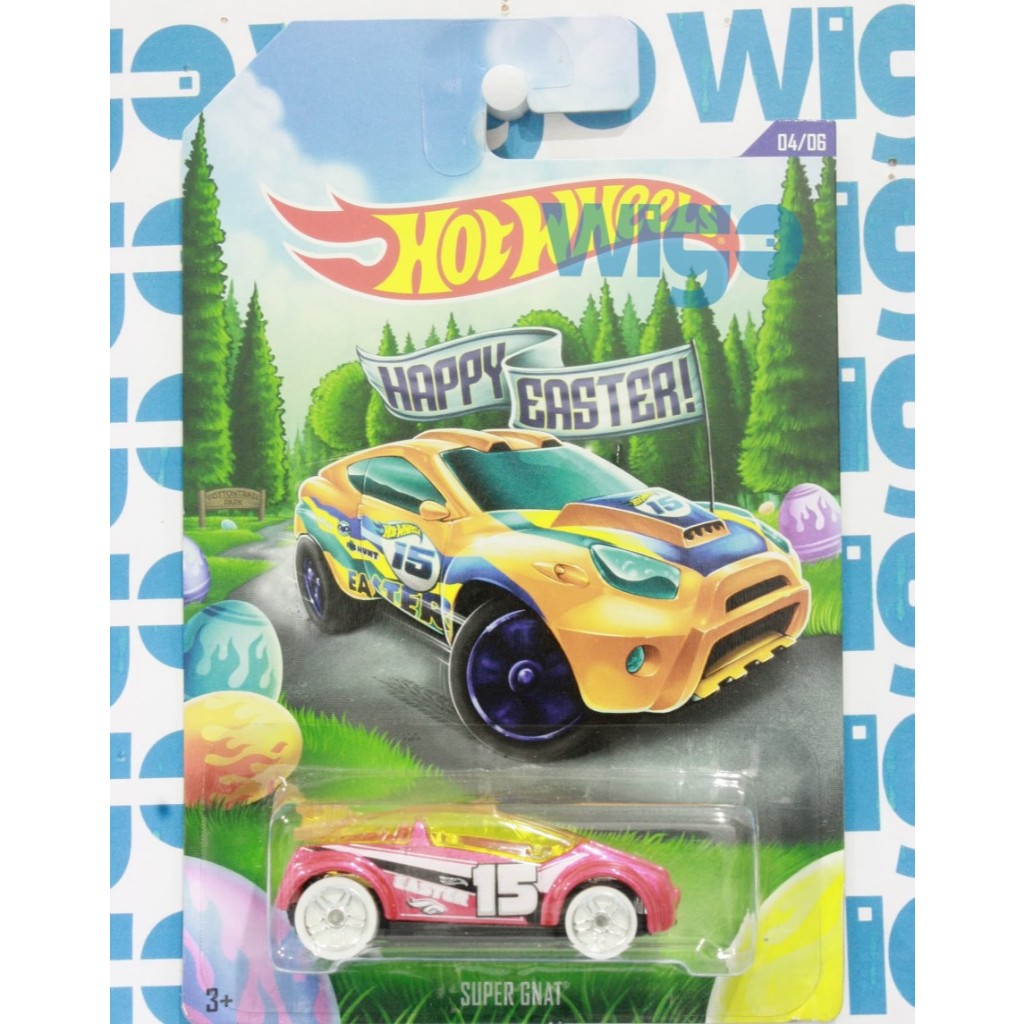 Hot Wheels Super Gnat merah Happy Easter Hotwheels Diecast