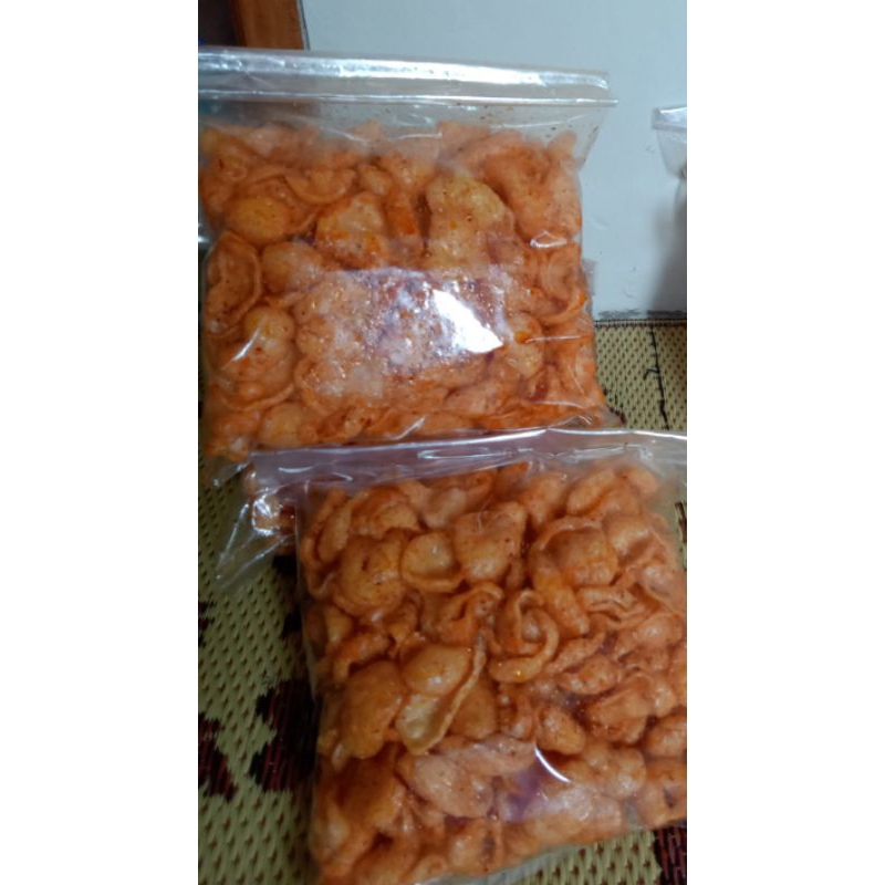 

kerupukseblak/kerupuk seblak pedas minyak bawang250gram