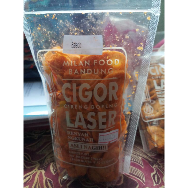 

keripik cigor laser