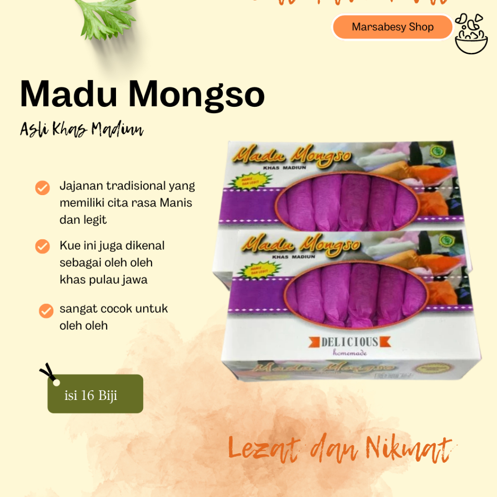 

NEW Madu Mongso Manis Legit Jajanan Tradisional Madumongso MURAH BERKUALITAS