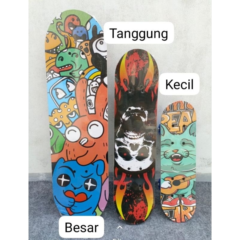 SKATEBOARD KAYU / PAPAN SKATE
