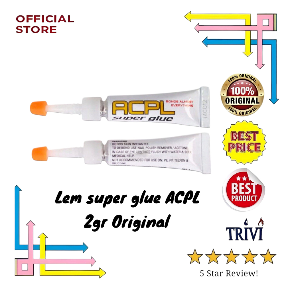 

Lem super glue ACPL ALTECO 2 gram.