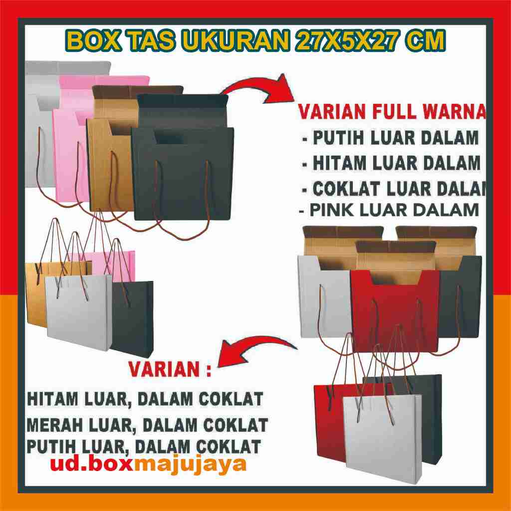 

Box 27x5x27 cm / Box Tas / Kardus Polos / Box Souvenir / Box hampers
