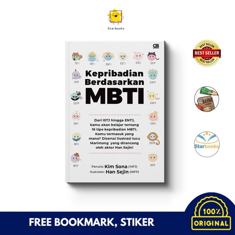 Buku Kepribadian berdasarkan MBTI - Gramedia Pustaka Utama (Self Improvement)