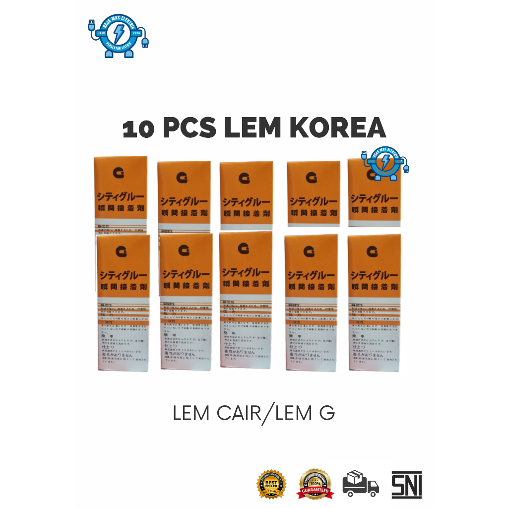 

10 PCS LEM KOREA - LEM TETES - LEM C