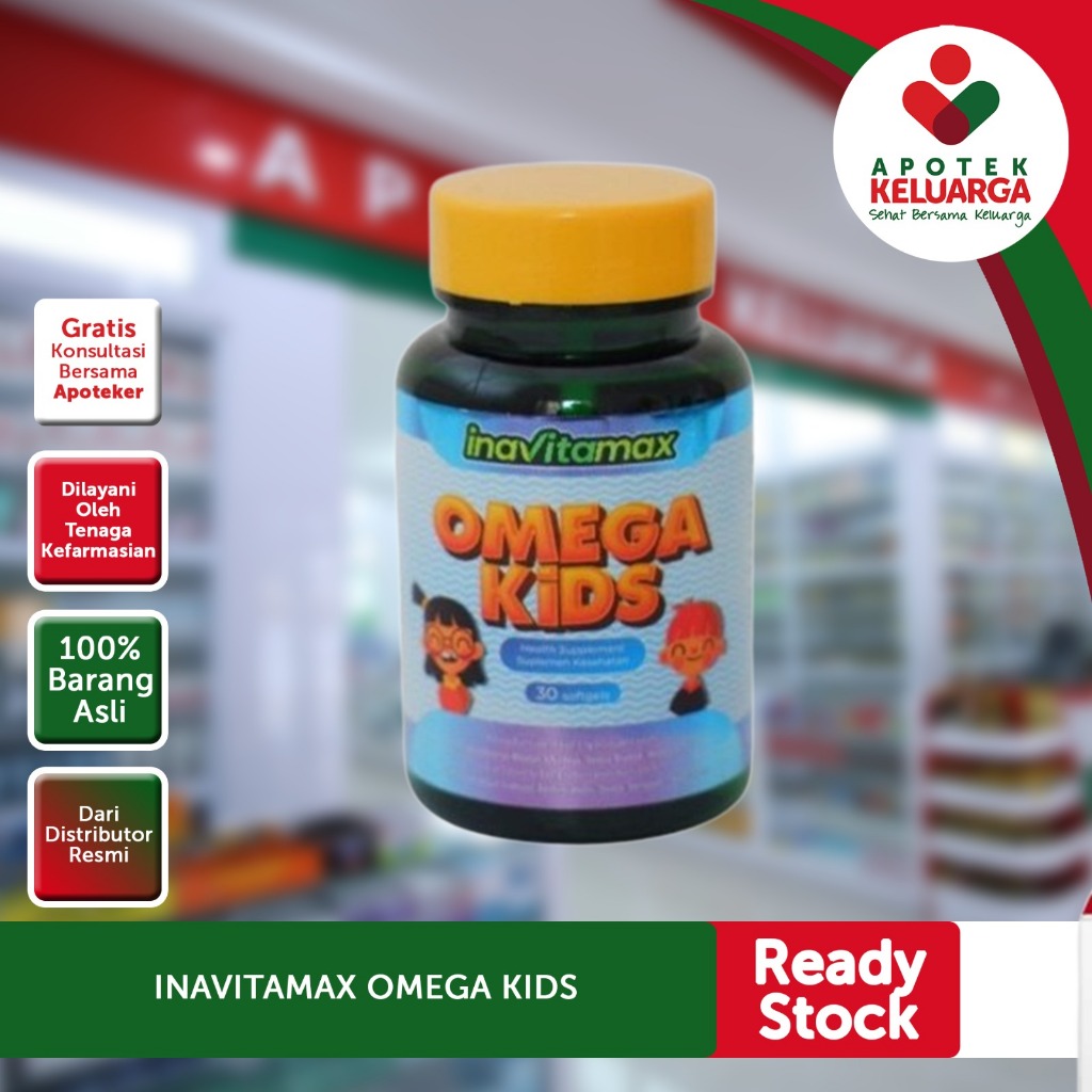 INAVITAMAX OMEGA KIDS 30 KAPS