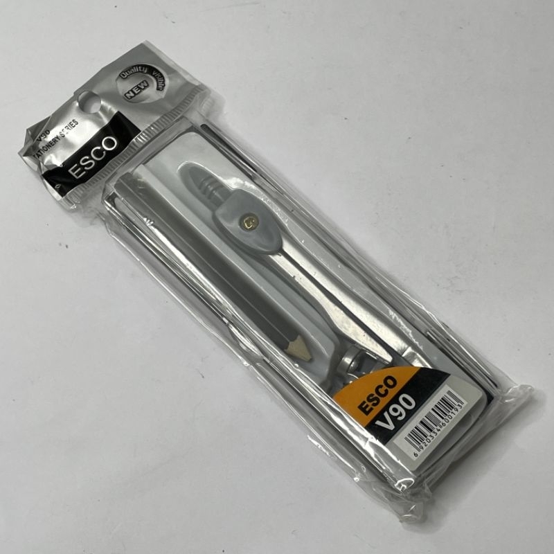 

jangka pensil esco plastik math set