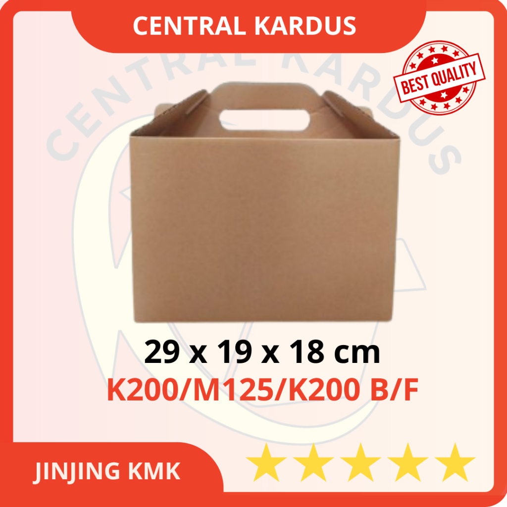 

BOX/KARDUS JINJING UK 29X19X18CM (HARGA TERTERA UNTUK 1PCS) BAHAN LEBIH KERAS KUALITAS PREMIUM