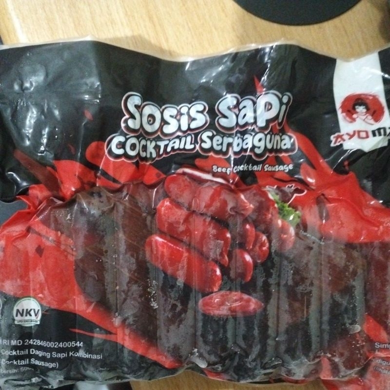 

Ayoma sosis sapi 500g