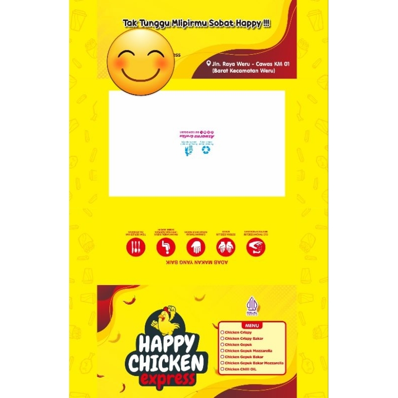 

Dus Custom ukuran 17x11x6,5 cm (minim order 1.000 pcs)