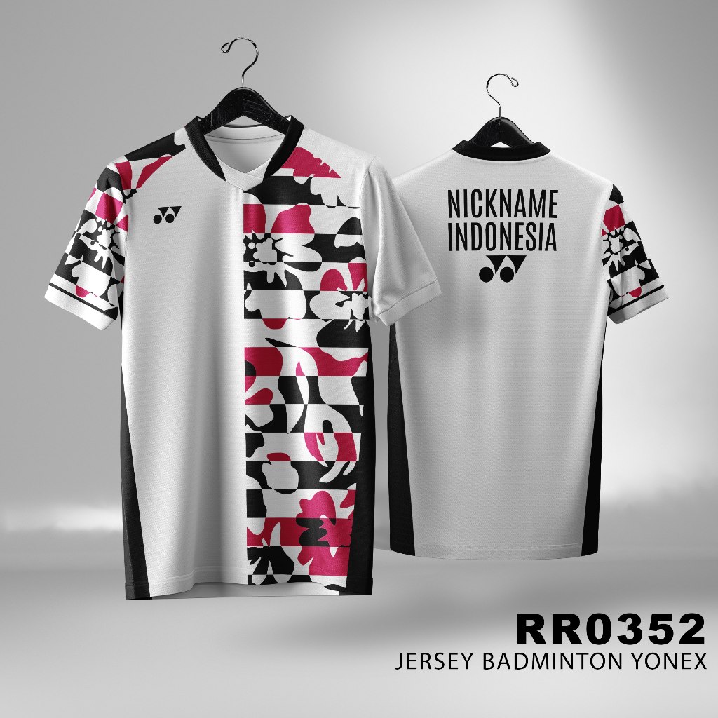 KAOS JERSEY OLAHRAGA BADMINTON YONEX CUSTOM