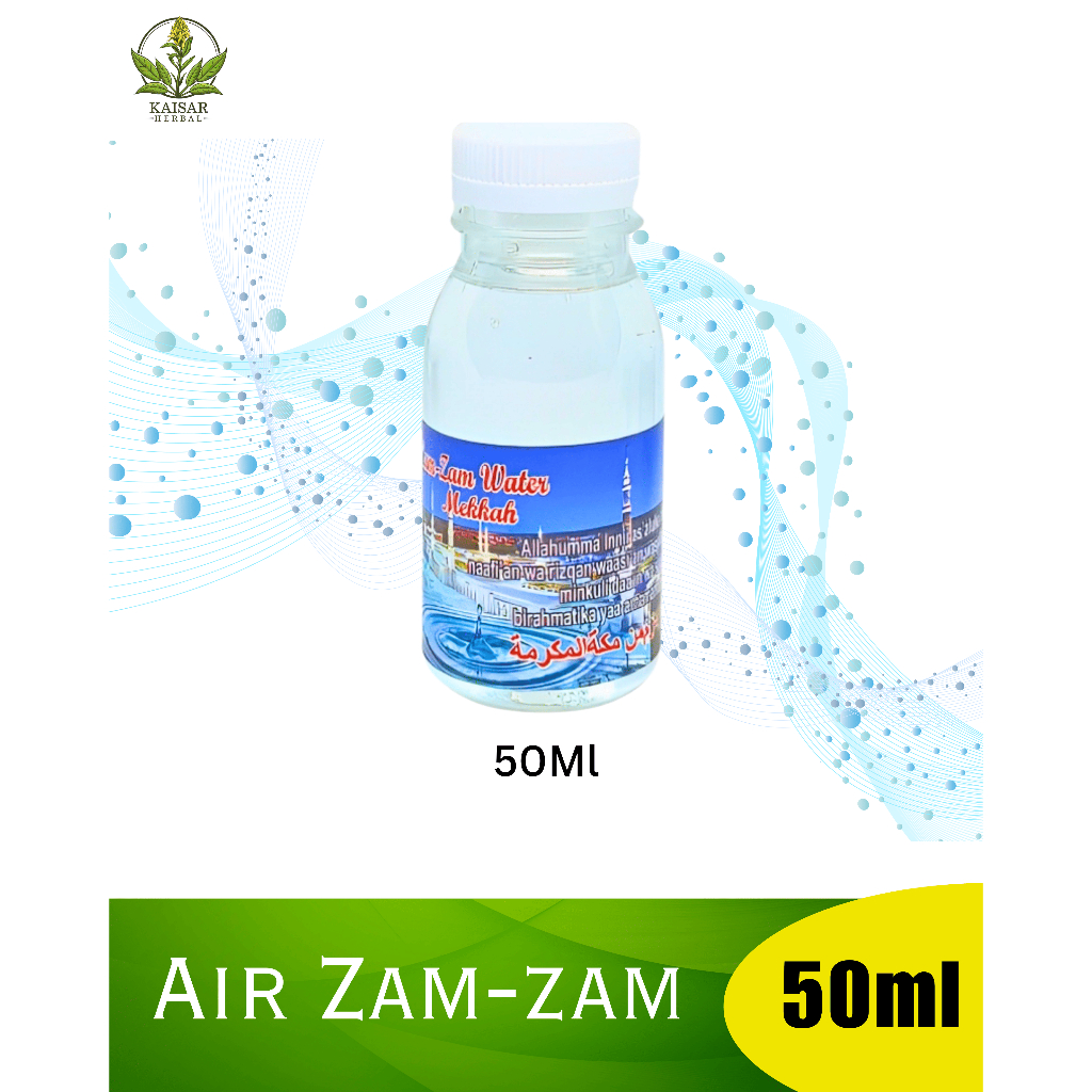 

Air Zam Zam / Zamzam Botol Kecil Original Asli|Oleh Oleh Haji Dan Umroh Grosir|kemasan 50ml