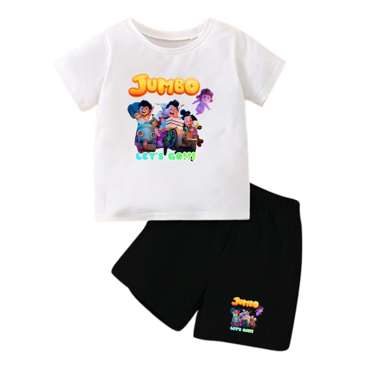 Setelan Baju Anak Jumbo Friends 2-10 Tahun / Setelan Baju Anak Laki Laki dan Perempuan Jumbo Friends