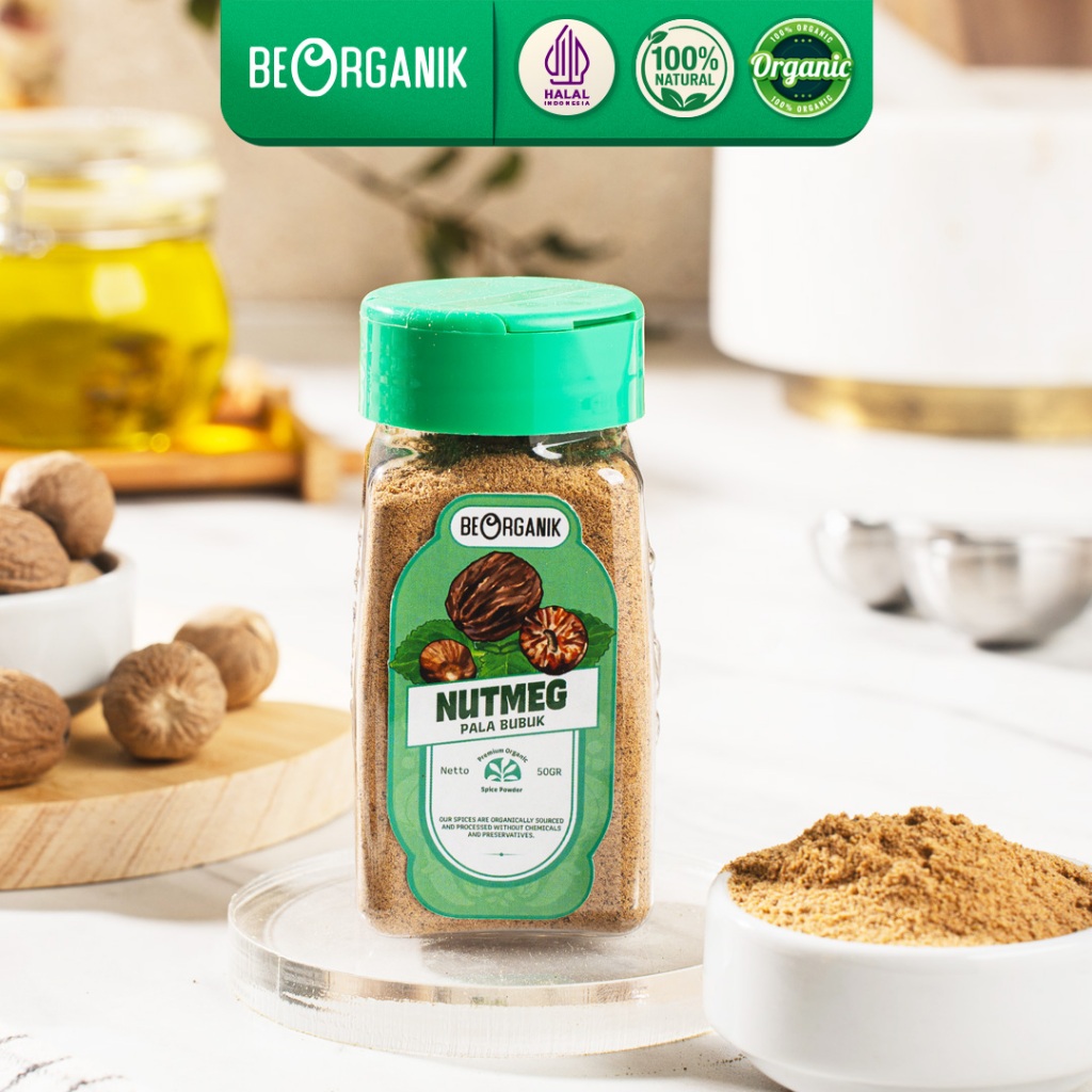

Beorganik Nutmeg Powder / Pala Bubuk Asli