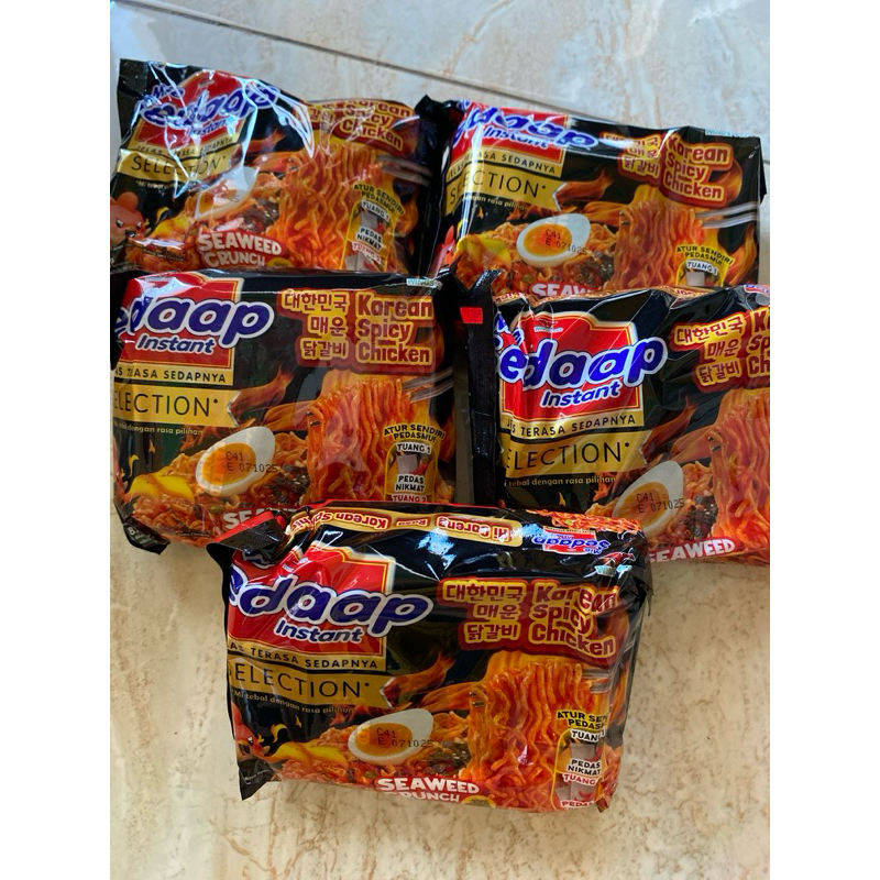 

5 pcs Mie sedaap instant korean spicy chiken