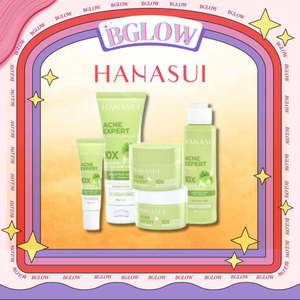HANASUI Acne Expert Series / paketan skincare untuk masalah kulit berjerawat | acne skin | jerawat |