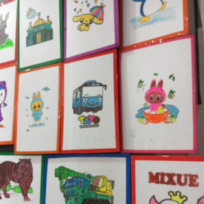 

Sterofoam gambar/ melukis gambar