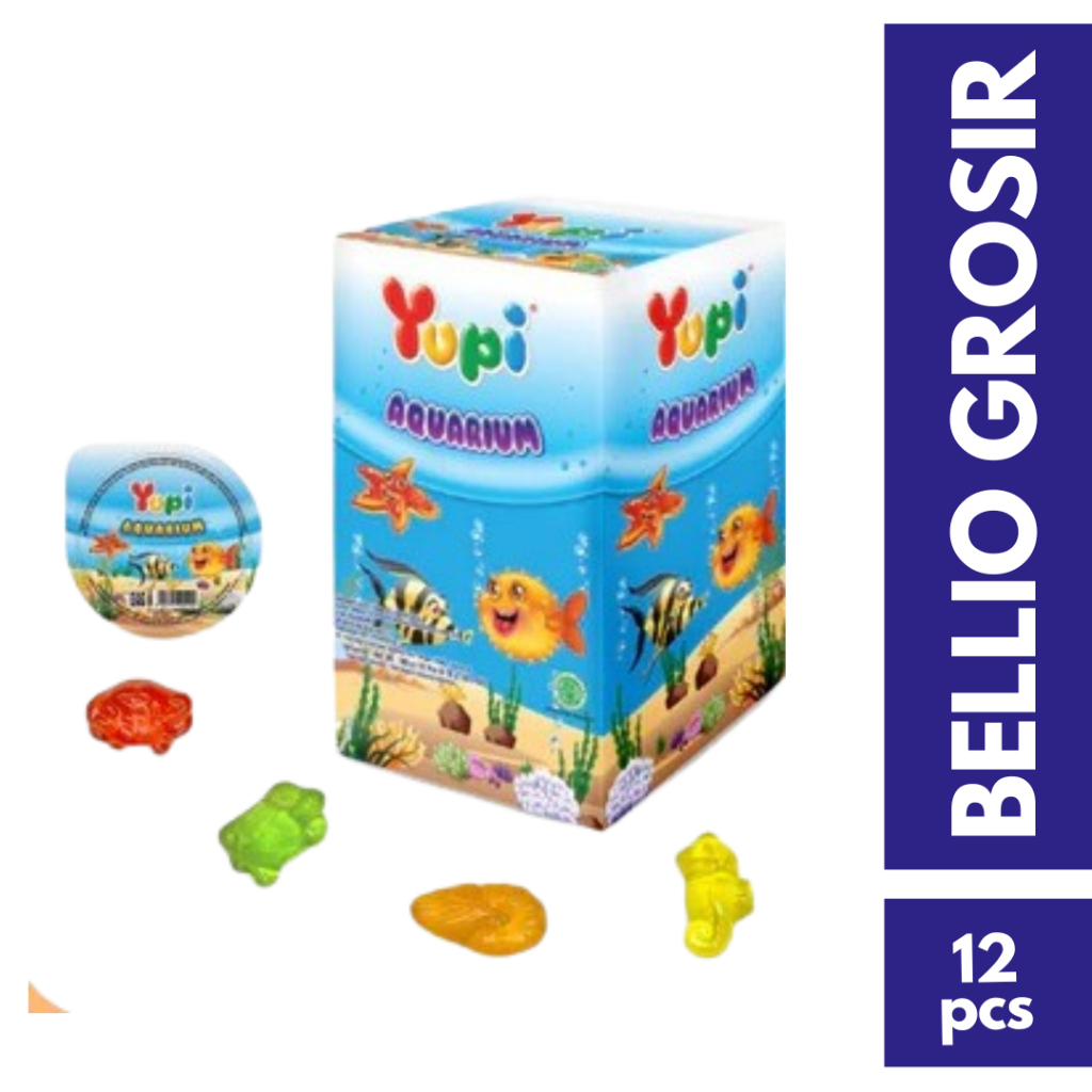 

Permen Yupi Aquarium Box Isi 12Pcs 12 Pcs