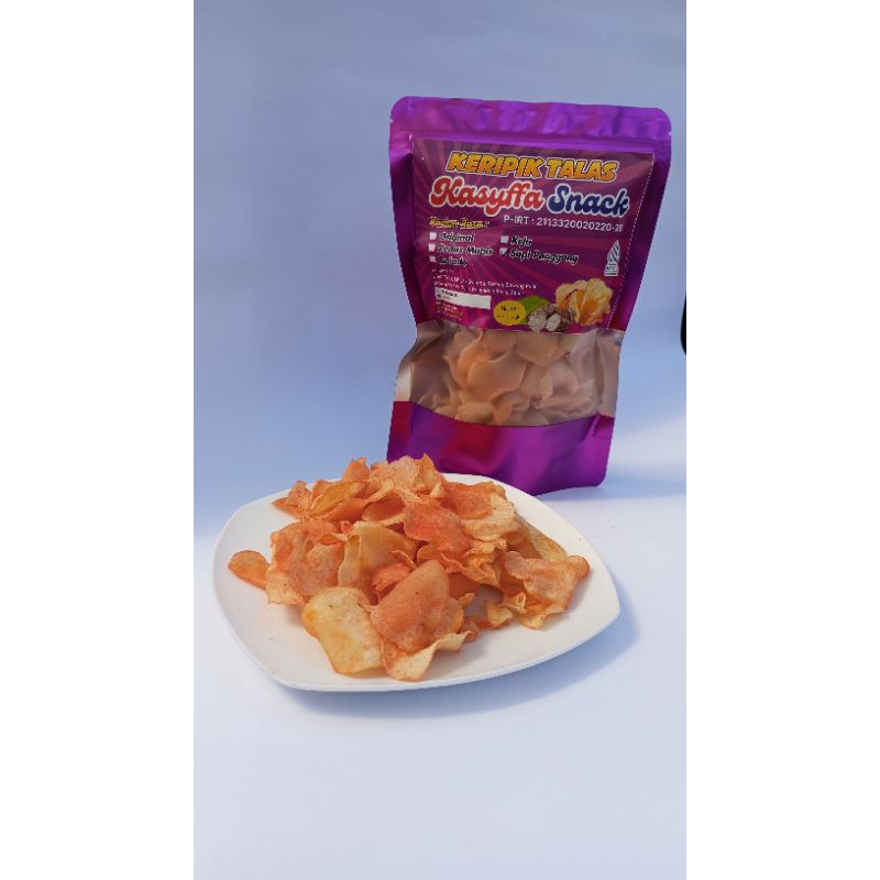 

kripik talas enak dan gurih