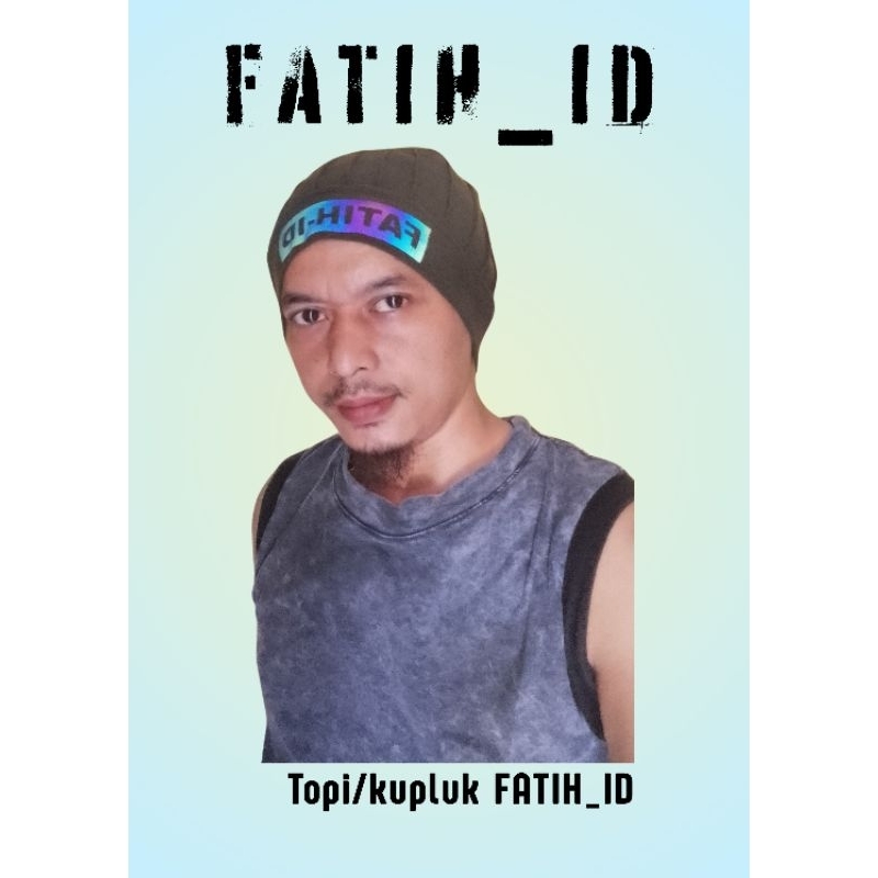 Topi Beanie kupluk distro Ciput Fatih ID pria wanita