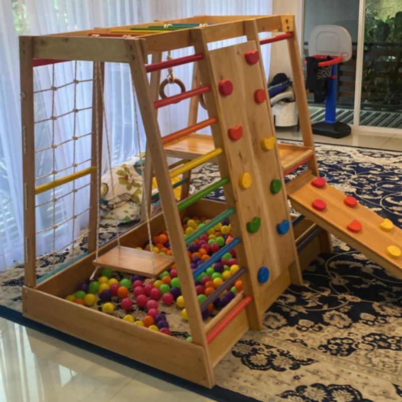 Brakiasi mandi bola mainan anak/ playground mainan anak fullset