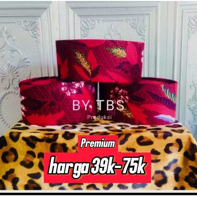 songkok motif batik Madura