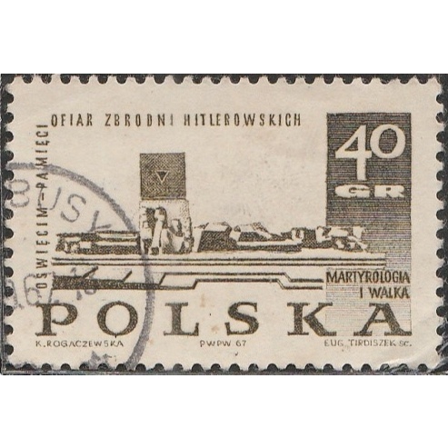 

A 11219 SATU BUAH PRANGKO POLANDIA NOMINAL 40 GR TEMA MARTYROLOGIA DENGAN KONDISI SUDAH ADA CAP